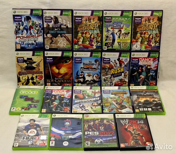 Игры на Xbox 360 лицензия