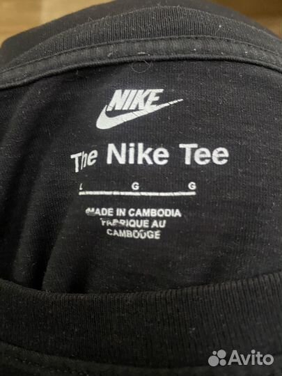Футболка nike swoosh