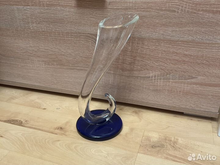 Хрустальная ваза Италия