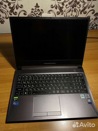 Игровой ноутбук thunderobot 911 air D 1650ti