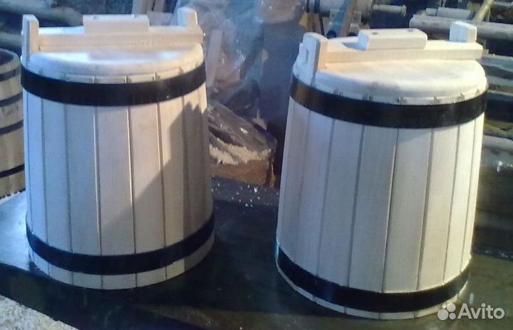 Кадки и бочки из кедра и дуба