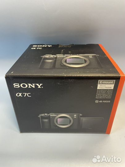 Sony alpha a7c body черный