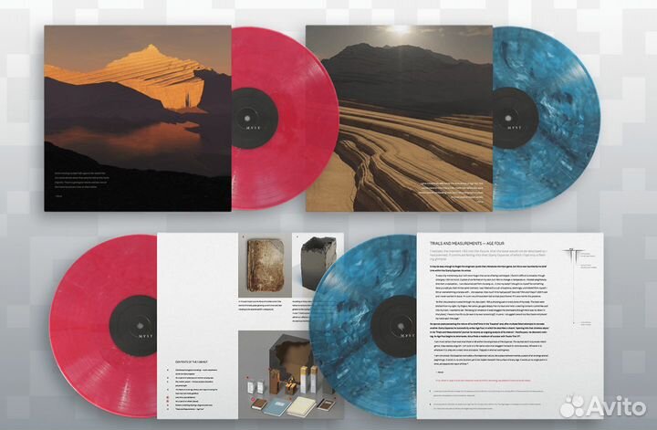 Myst soundtrack 2xLP color