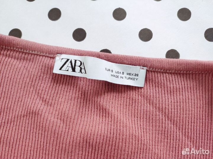 Боди женское Zara 44 розовое