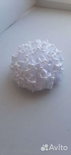 Бантики на 1 сентября белые