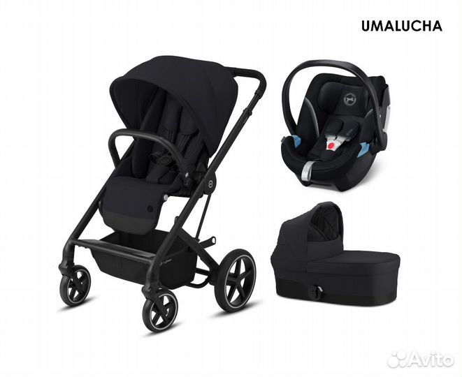 Cybex Balios S Lux 3 в 1, Deep Black