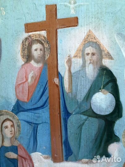 Старинные иконы. Собор Всех Святых