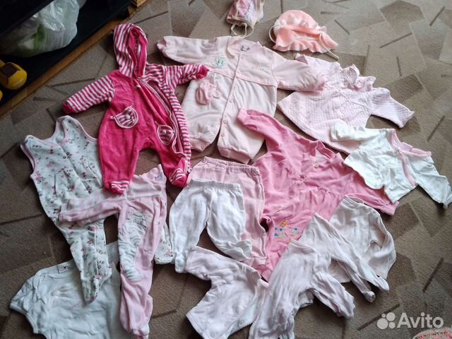 Пакет для девочки на весну-лето62-68см цена за все