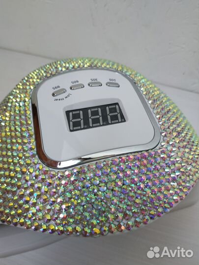Лампа для маникюра Sun 150W с стразами