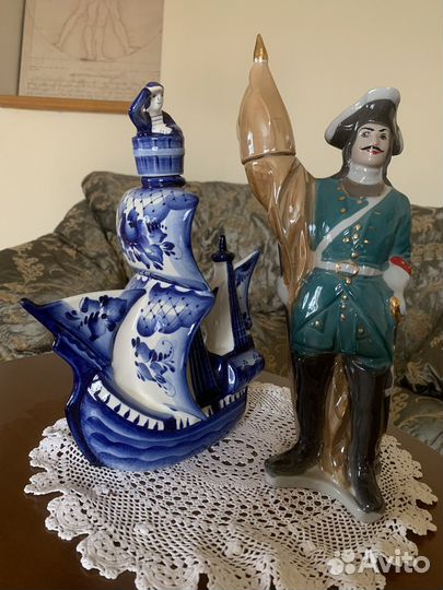 Штофы ручной работы