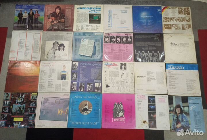 Виниловые пластинки СССР