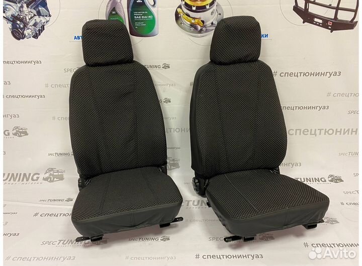 Чехлы сидений УАЗ 452 Буханка с 2016 2 места
