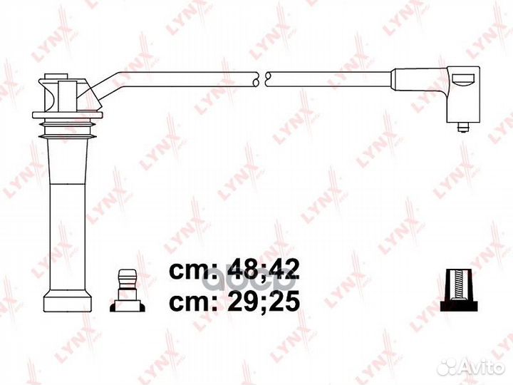 Комплект высоковольтных проводов (класс F) SPC5114