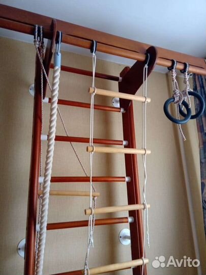 Детская шведская стенка деревянная