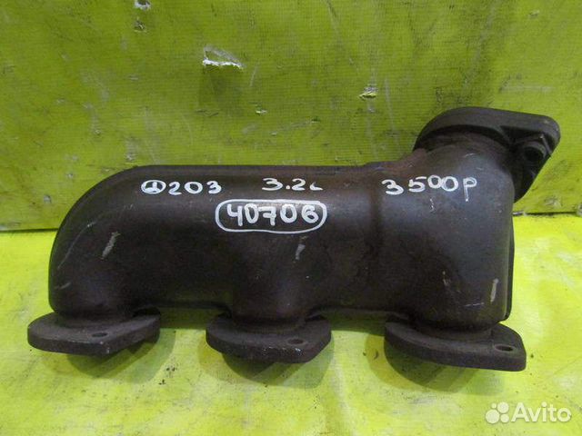 Выпускной коллектор Mercedes C203 00-06г 40706