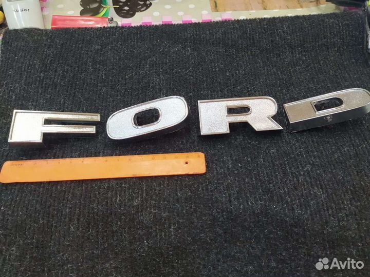Буквы форд Ford. 70х годов