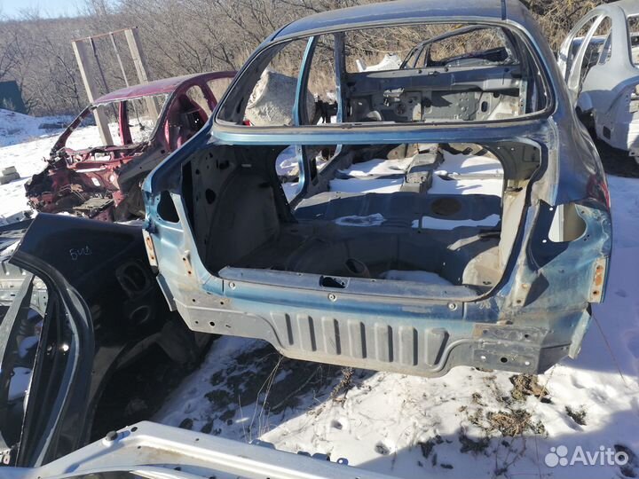 Панель задняя ниша под запаску Zaz Chance Заз Сенс