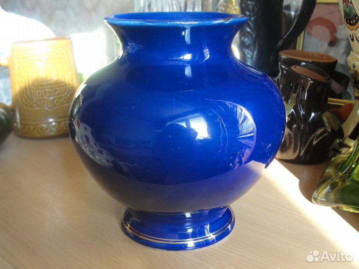 Ваза фаянсовая старинная