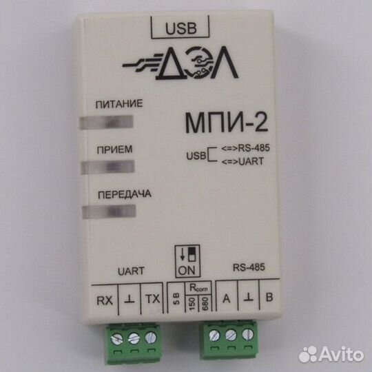 Преобразователи интерфейсов мпи-2 USB-RS485/uart