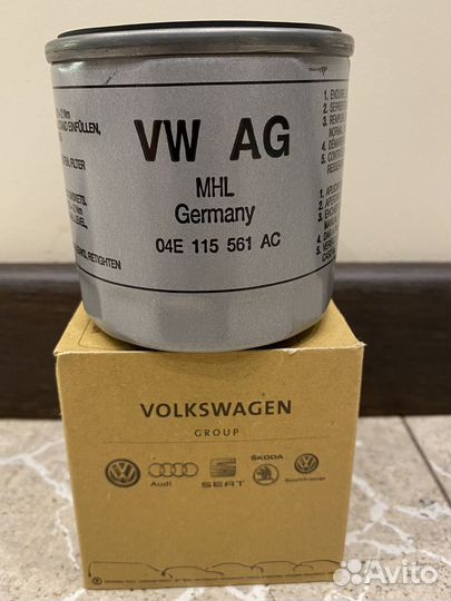 Фильтр масляный VAG 04E115561AC