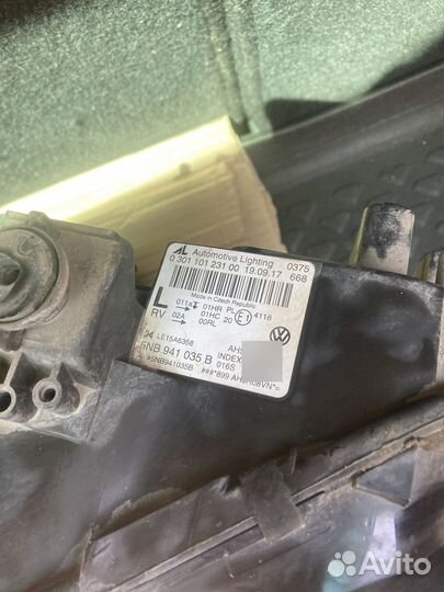 Продам фару левую на volkswagen tiguan