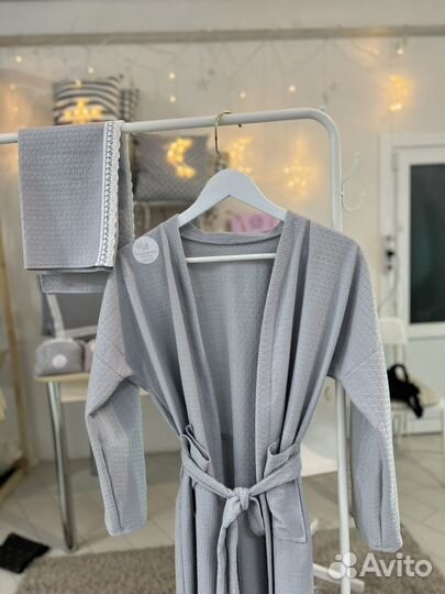 Халат банный женский