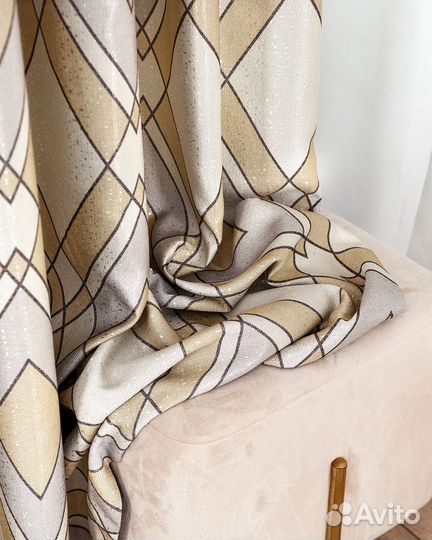Шторы Левен новые пошив