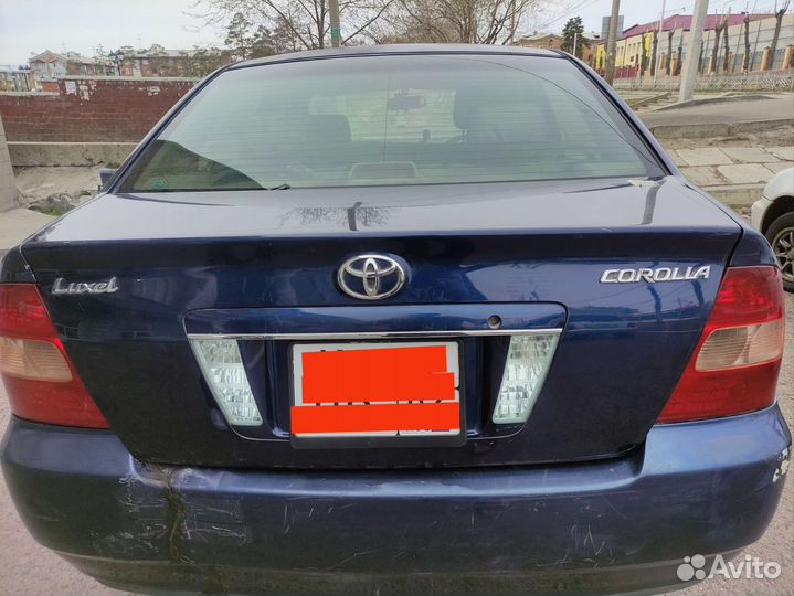 Крышка багажника corolla королла 120