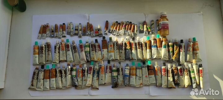 Масляные краски СССР (Ленинградские) гост-11826-77