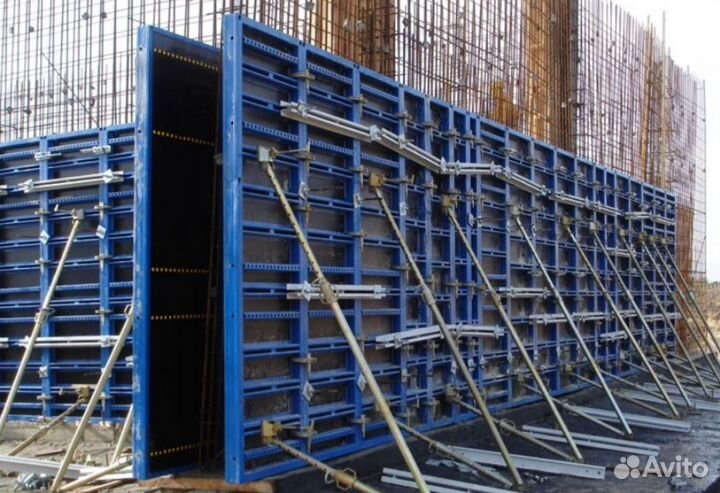 Аренда опалубки стен, перекрытий, колонн