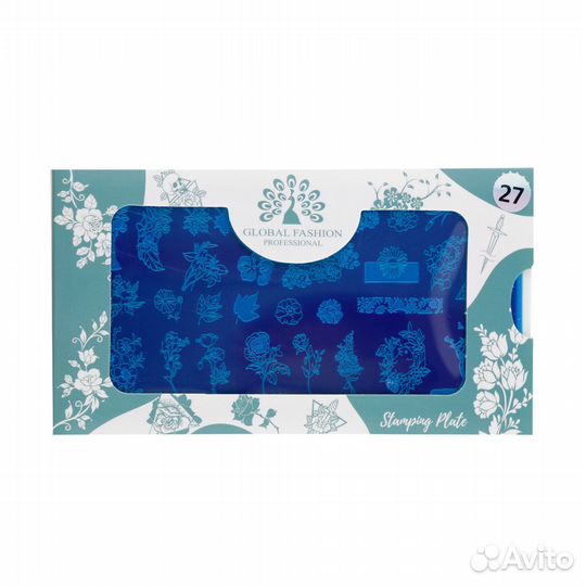 Диск для стемпинга Global Fashion #-27
