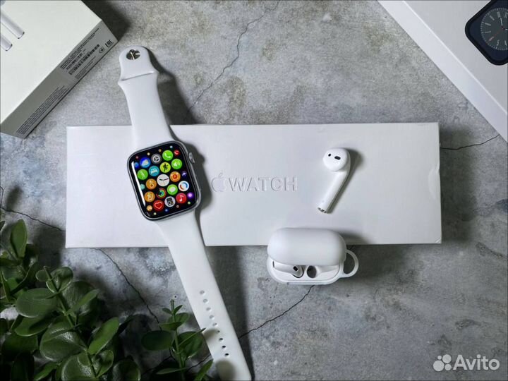 Комплект AirPods 2 + Apple Watch 9