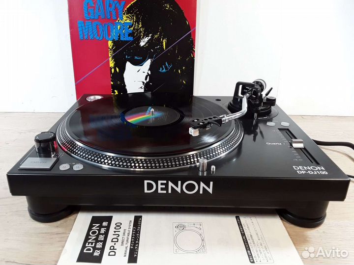 Проигрыватель винила Denon DP-DJ100. Japan