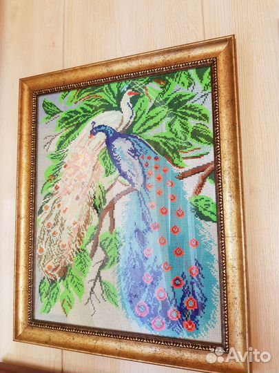 Картина вышитая крестом