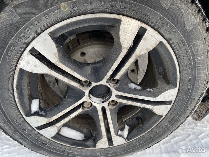 Зимняя резина с дисками r14