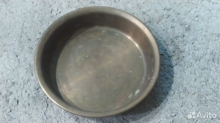 Латунный таз для варенья СССР 4,5 л