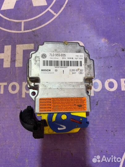 Блок управления аирбаг Volkswagen Touareg 7L GP