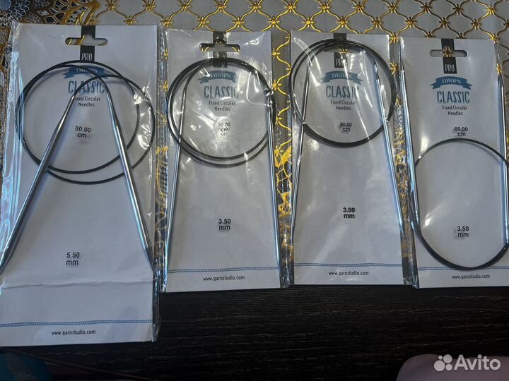 Спицы для вязания круговые