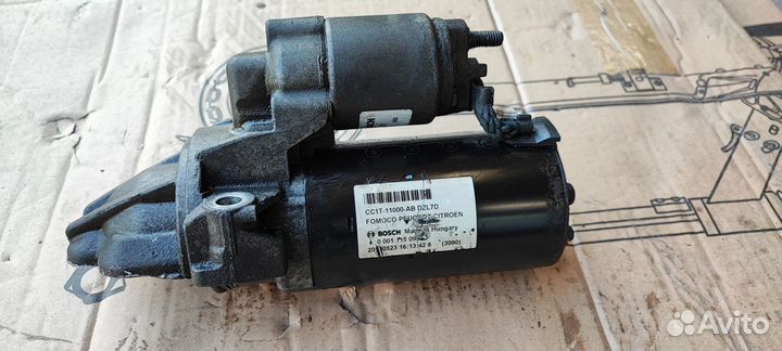 Стартер пежо боксёр 3, Ситроен