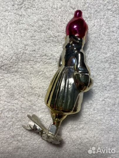 Елочные игрушки СССР. Факир. Красная шапочка