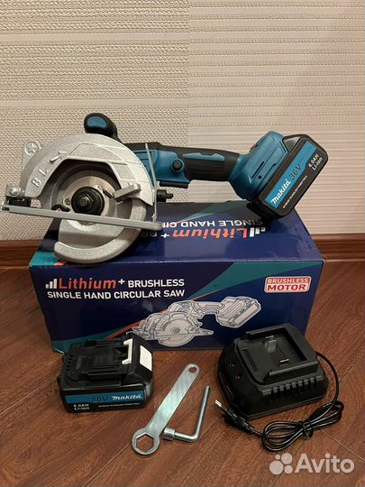 Аккумуляторная циркулярная пила Makita мини 125mm