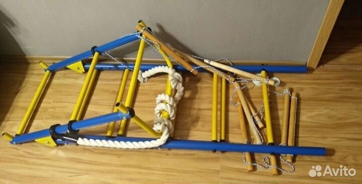 Шведская стенка турник