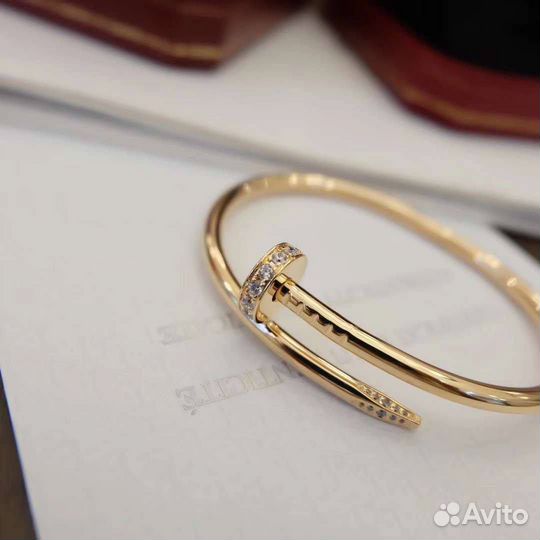 Браслет Cartier гвоздь Juste un clou бриллианты