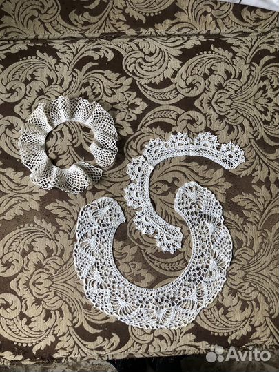Воротнички кружевные