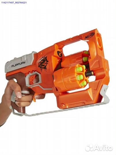 Бластер Nerf: мягкие пульки для веселых встреч