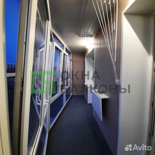 Остекление лоджии