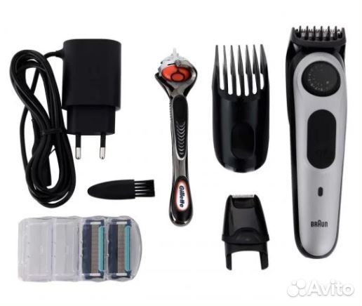 Бритва Gillette+Машинка для стрижки Braun BT 5065