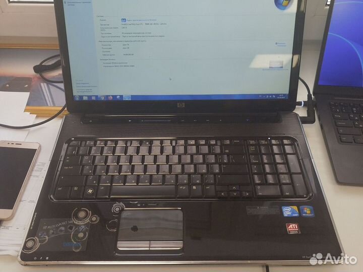 Ноутбук hp pavilion dv7-2250er