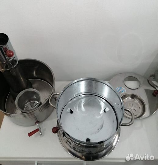 Самовар турецкий на дровах