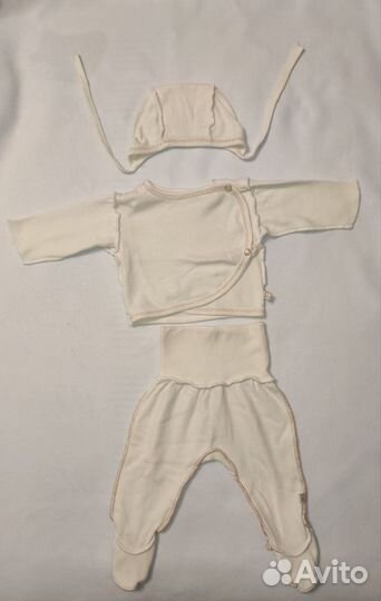 Комплект одежды на выписку для новорожденных 50-56